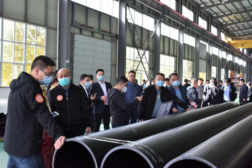经销商走进完美平台登录入口河北邢台生产基地