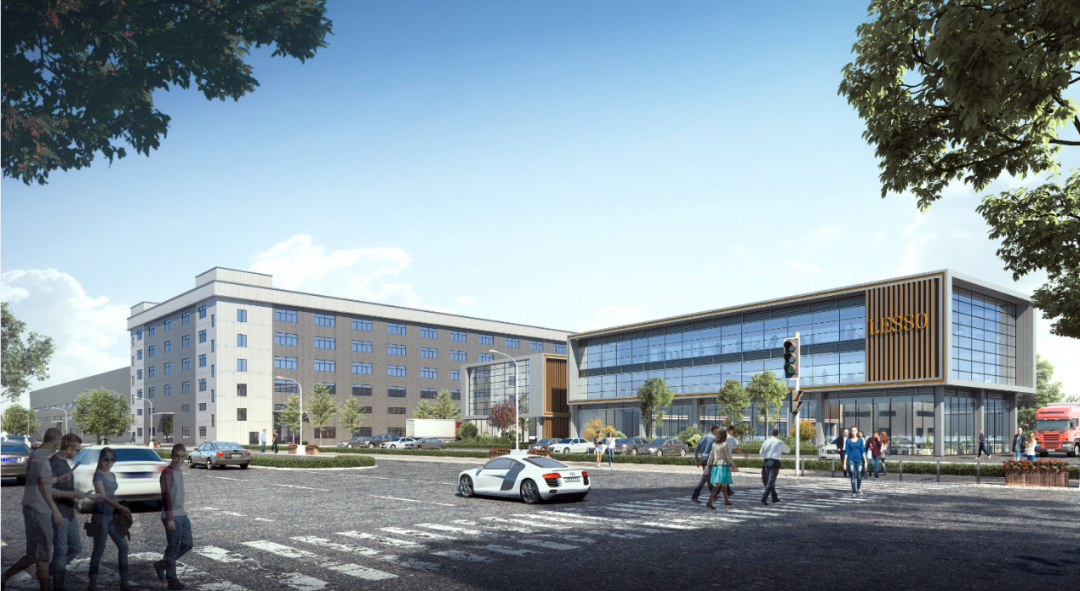 江西完美平台登录入口检测中心楼效果